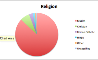 Indonesia Religion Pie Chart